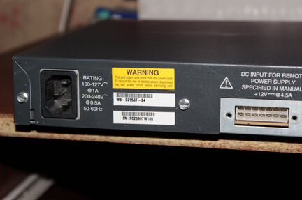 Б/У Коммутатор Switch Cisco WS-C2950T-24
