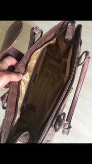 Сумка Fendic кожа змеи