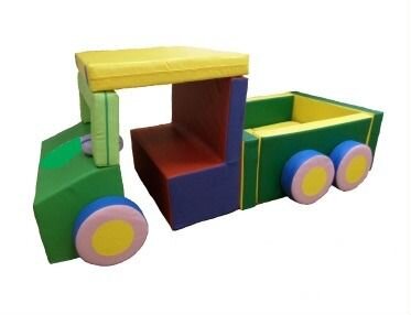 Мягкий игровой трансформер Грузовик 21 элемент