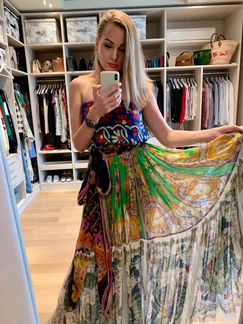 Шелковое платье Dolce&Gabbana оригинал