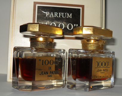 1000 Jean Patou винтаж концентрация духи.Baccarat