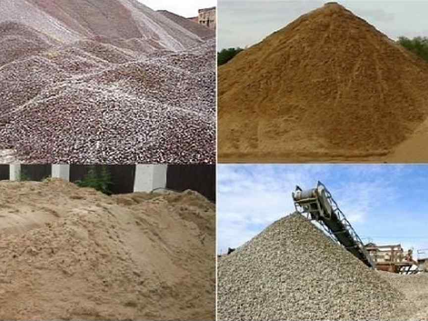 Фото сыпучего. Пгс песок щебень. Мура отсев. Инертные материалы. 5-20.