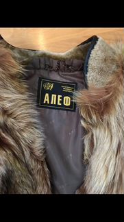 Шуба песец/мутон