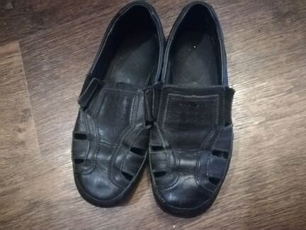 Сменка для мальчика нат.кожа 32 р-р