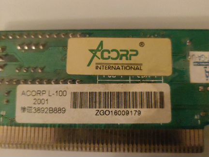 Сетевая плата Acorp L-100
