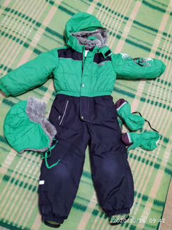 Комбинезон Kerry 110см (+6) с крагами и шапкой