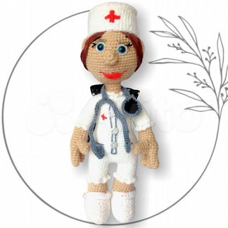 Мягкая игрушка медсестра