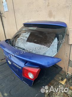 Крышка багажника хетчбек Chevrolet Lacetti синия