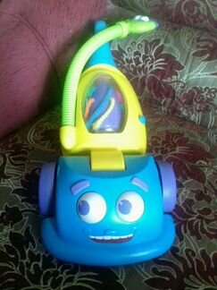 Развивающий,разговаривающий пылесос-детский