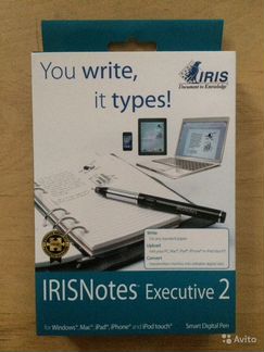 Сканер-ручка Irisnotes Executive 2. Новая Обмен