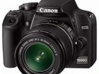 Зеркальный фотоаппарат Canon EOS 1000D объявление продам