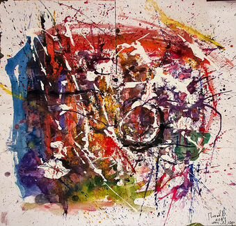 Картина абстрактный экспрессионизм