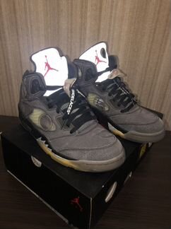 Кроссовки Air Jordan 5 Off-White 11US