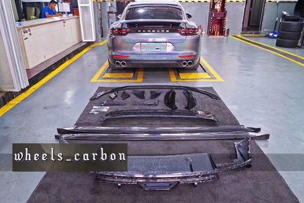 Porsche Panamera карбоновый обвес