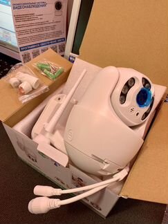 KIT2ipwfmq1080P. Комплект IP Wi-Fi видеонаблюдения