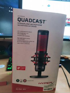 Продам микрофон hyperx QuadCast