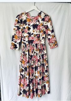 Платье с цветочным принтом