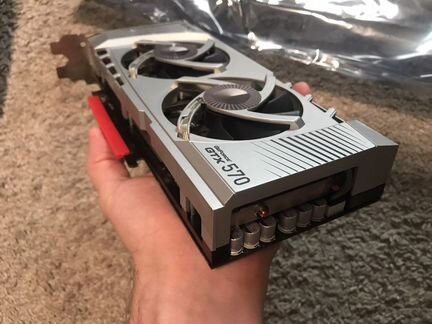 Видеокарта palit gtx 570
