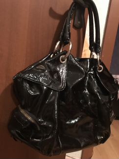 Сумка Gianni Chiarini из натуральной кожи лаковая