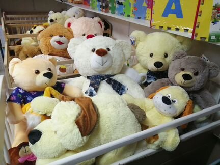 Мягкая игрушка Мишки Огромный выбор