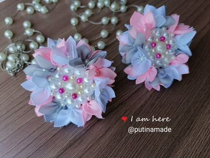 Бантик-резинка для волос (цена за пару)