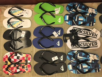 Сланцы пантолеты вьетнамки Quiksilver 39 - 45 р