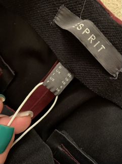 Брюки замша esprit