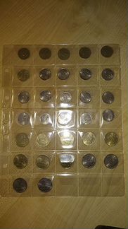 Монеты не частые (1 рубль 2 рубля- 5 рублей)