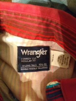 Рубашка джинсовая Wrangler разноцветная