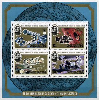 Космос. Apollo 11. Острова Кука 1980 г