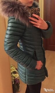 Очень теплый зимний пуховик (XS-S)