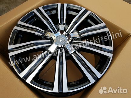 Диски черные R20 для Toyota LC200, Lexus LX570