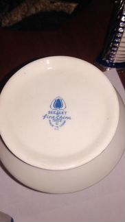 Фарфоровая сахарница гдр 1970е новая