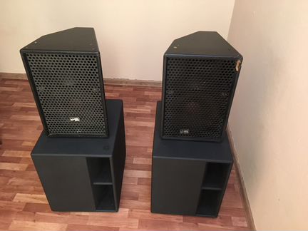 Комплект фирменной акустики 2400вт (Delta Швейцари
