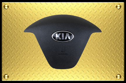 Крышка подушки безопасности руля KIA RIO III rest