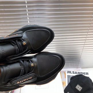 Balmain Bold кожаные кроссовки