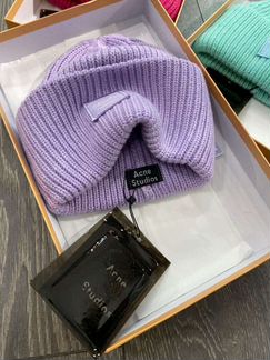 Шапка яркая Acne studios
