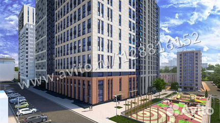2-к квартира, 62.8 м², 22/24 эт.