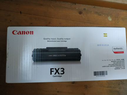 Картридж canon оригинальный