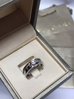 Кольцо Bvlgari двойное булгари