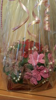 Большая корзина Цветов