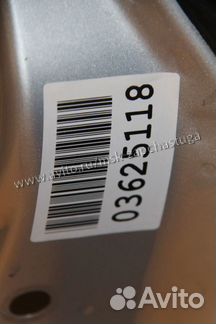 Дверь правая задняя Skoda Octavia A5 (1Z)