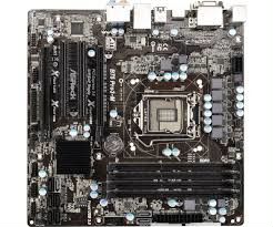 1155 Курьерская asrock P75 PRO3-M/PL+3230