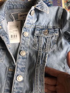 Джинсовая куртка р.110 (новая)