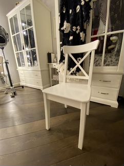 Стул IKEA ингольф белый