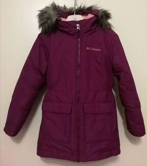 Классная парка Columbia для девочки, рост 116
