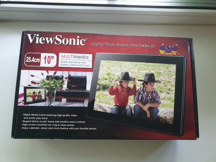 Цифровая фоторамка View Sonic новая