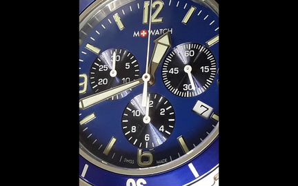 Часы Mondaine M-Watch. Хронограф