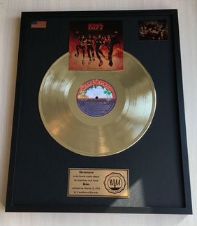 Kiss Destroyer пластинка в раме