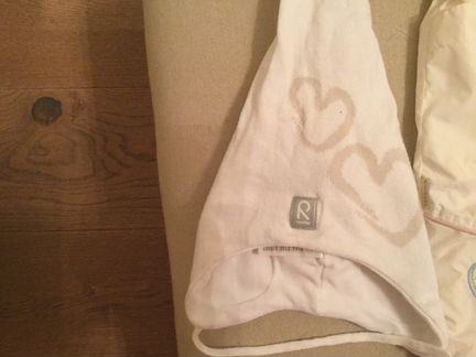 Комбинезон весна-осень размер 62-68+2 шапки